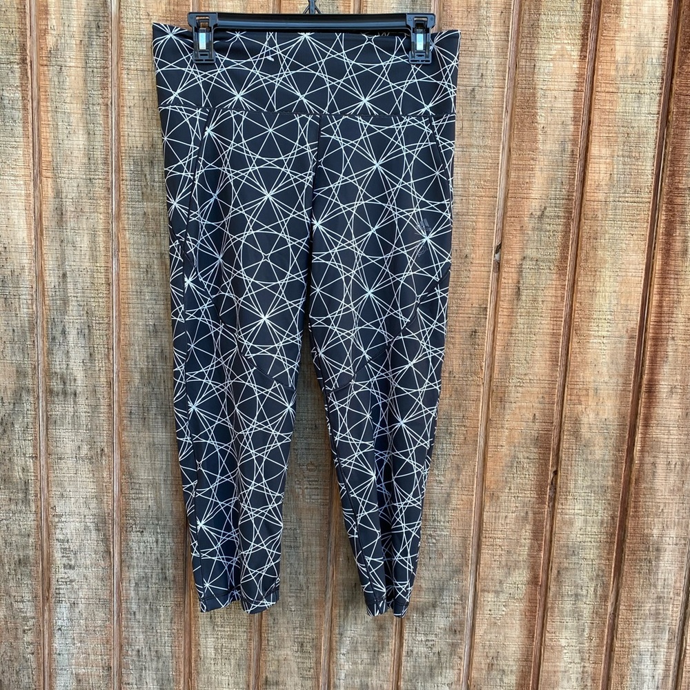 Adidas high waisted climalite cropped sport pant
